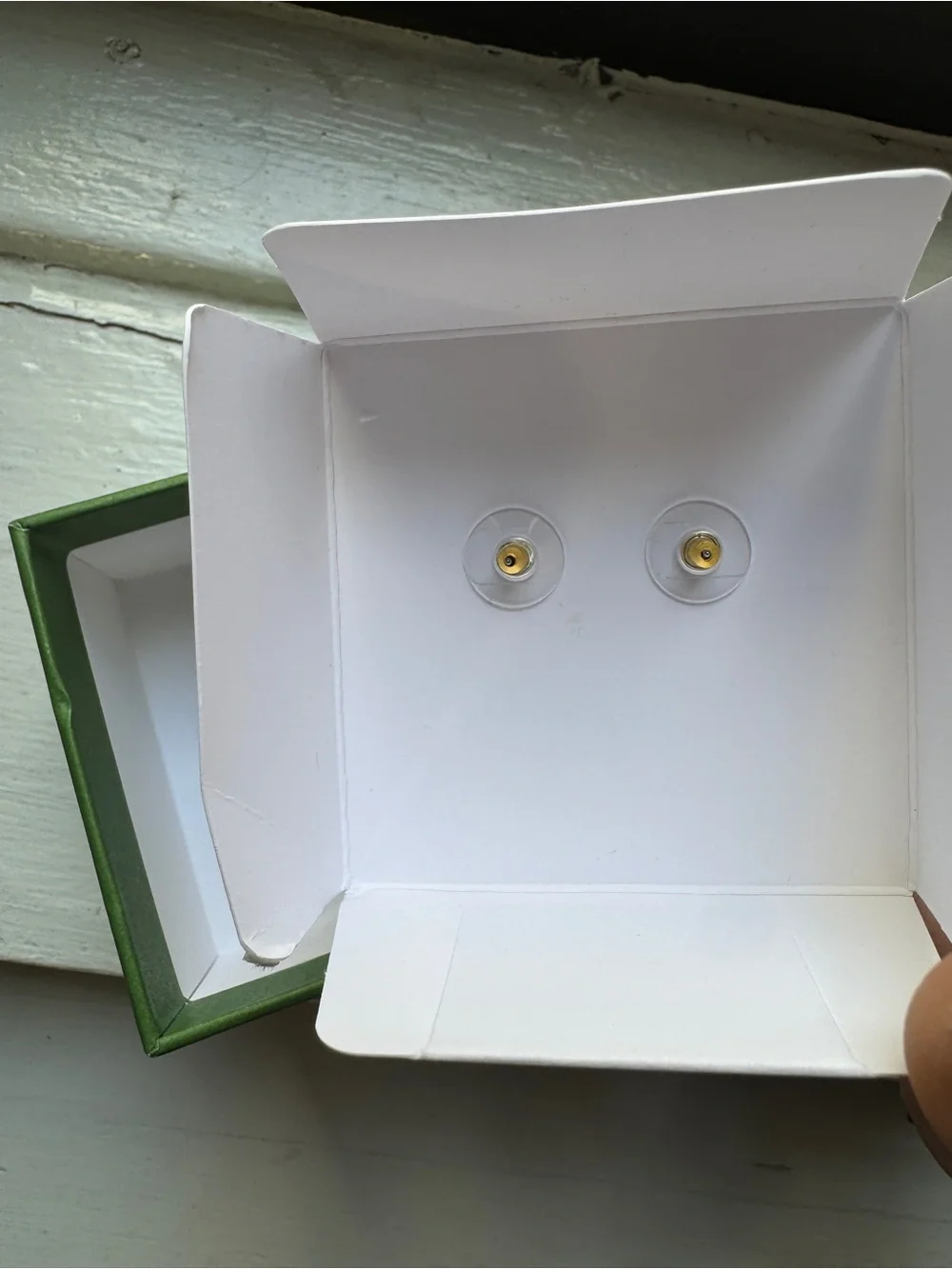 Kate Spade Gold-tone Heart Button Stud Earrings